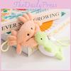Seahorse Tortoise Octopus Crab Clam Plush Keyring Toy Collectors Children Doll