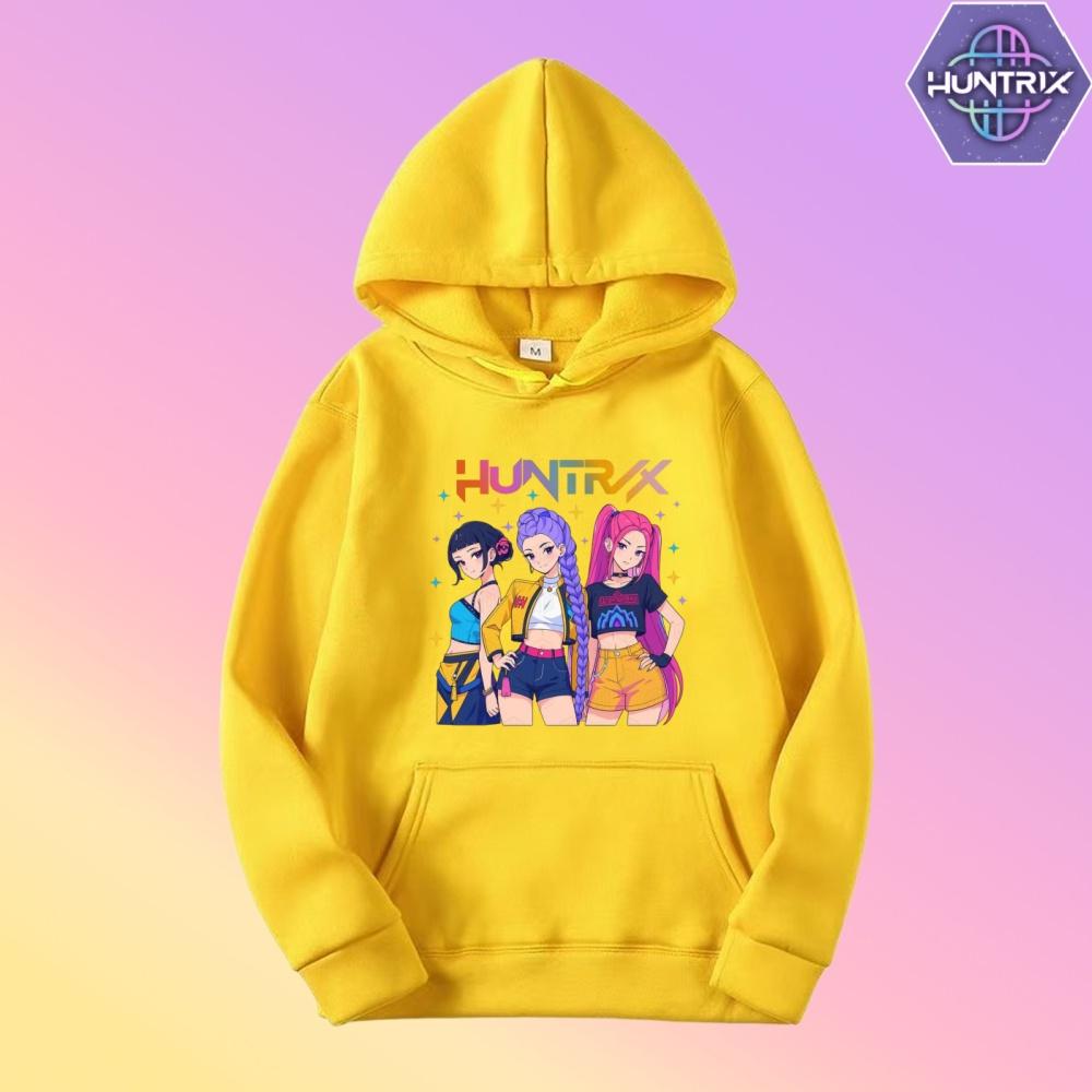 Film KPop Dämonenjäger Saja Boys Hoodie Herren Damen Kleidung Koreanischer Modetrend Streetwear Unisex Lässiges Übergroßes Sweatshirt