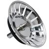 1pc Strainer Premium Stainless Steel Replacement Kitchen Sink Strainer Waste Drain Plug 80mm Drainer Strainer Leach Basket Waste6