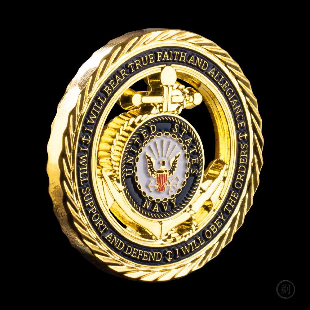 Monedă Comemorativă Marina Statelor Unite USN Suveniruri și Cadouri Departamentul Marinei