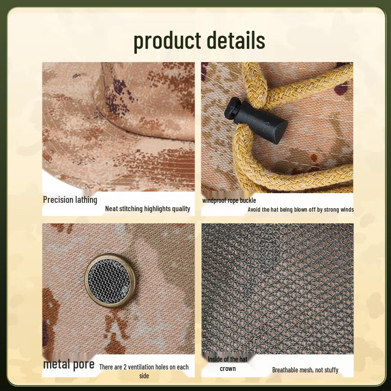 Outdoor Camouflage Boonie Sun Hat