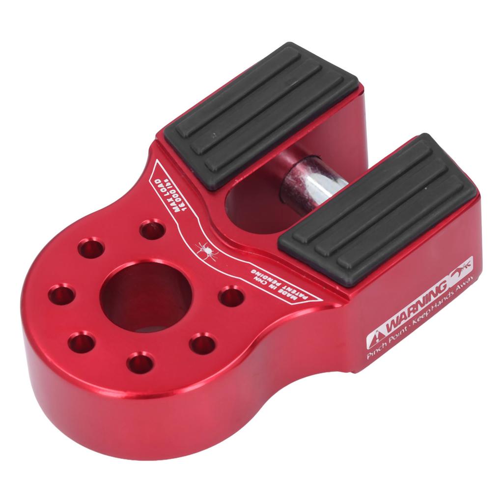 Plochý držák třmenu navijáku 16000 lb zatížení s gumovým bočním chráničem hliníková slitina univerzální pro UTV