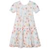 Girls' Sweet Floral Princess Summer Dress
