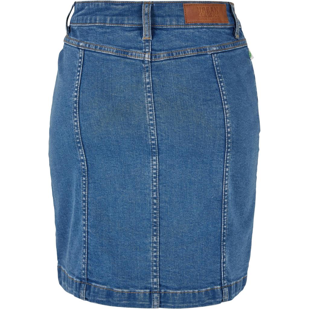Urban Classics Womens/Ladies Button Denim Stretch Skirt