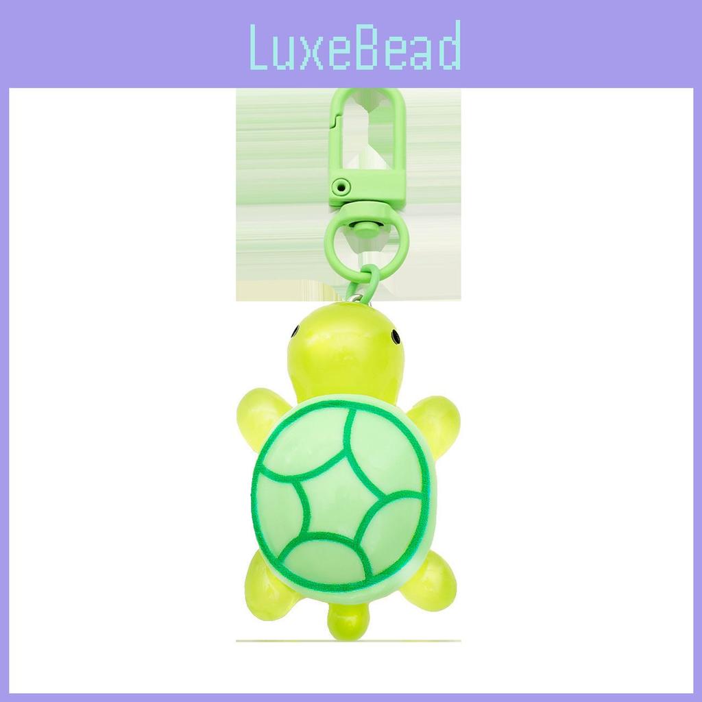 Adorable Night Glow Turtle Keychain Cute Resin Accessory For Bags And Gifts