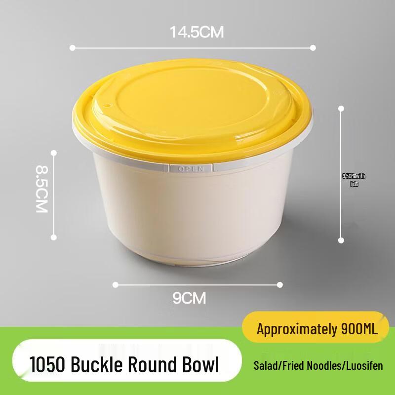 HANDUNYOU Disposable Rectangular Takeout Containers