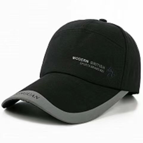 Hip Hop Hat Men's Flat Rim Hat Youth Couple Street Dance Baseball Cap Student Cap Women's Sun Protection Hat