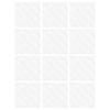 12 Pieces Acoustics Foam Wall Panels Flame Retardant Sound Absorption Tiles Polyester Texture for Nurseries and Dropship