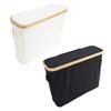 Toilet Paper Storage Basket Roll Paper Organizer Foldable Toilet Paper Holder with Lid for Bathroom