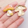 Mushroom House Oil Drop Pendant: 20 Styles for DIY Necklaces, Bracelets, Keychains & Jewelry Accessories