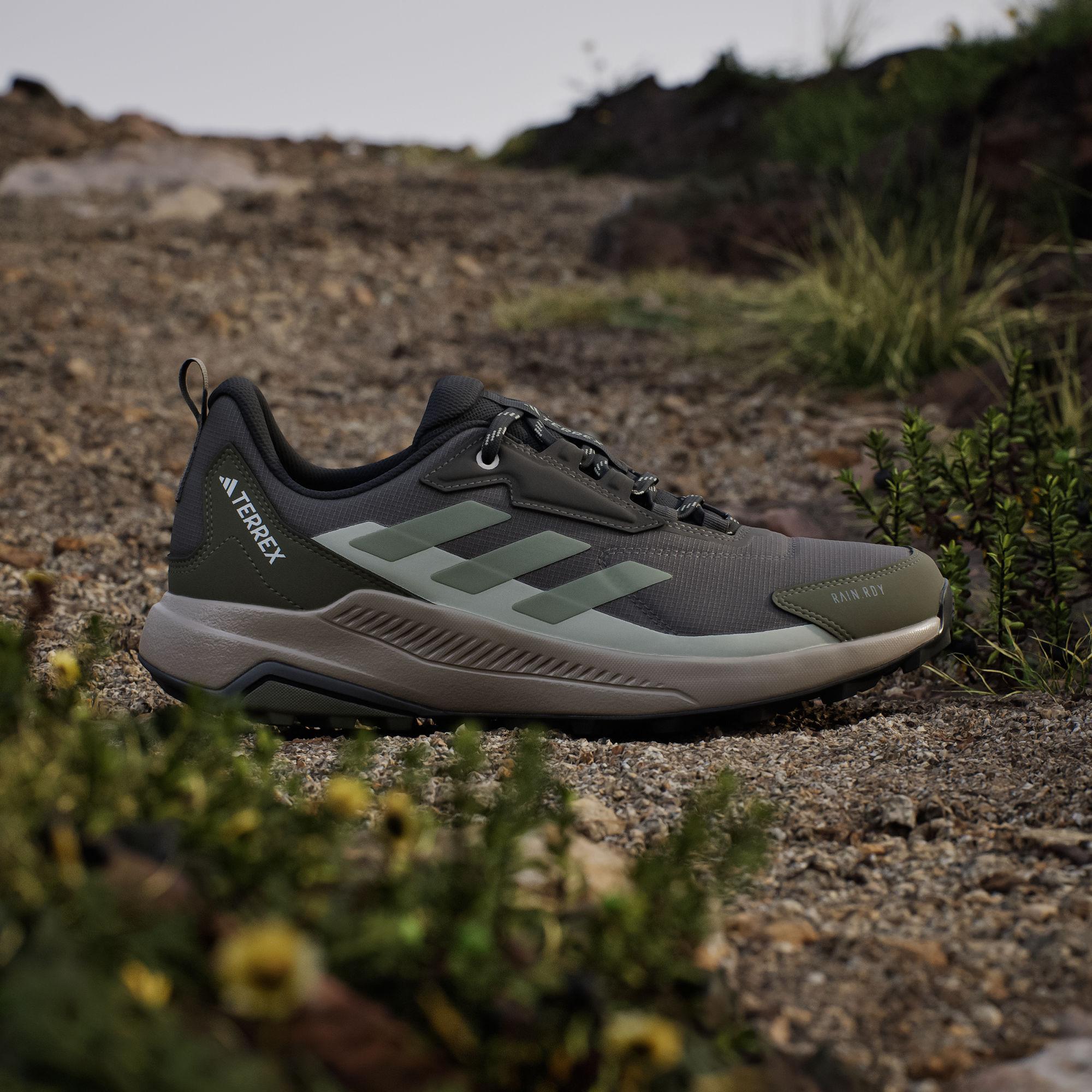 Adidas Terrex Anylander Waterproof Support Grip Hiking Shoes Men s Dar 40