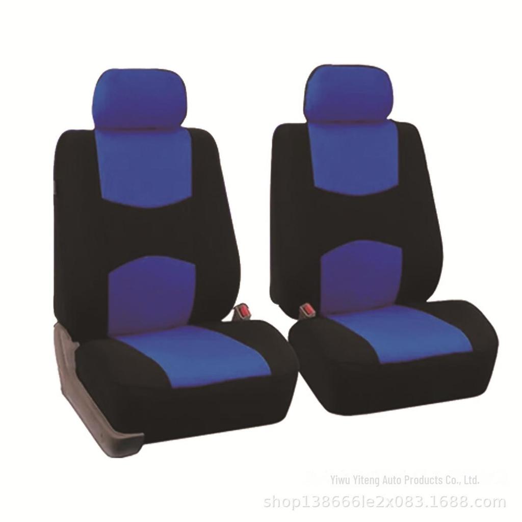 All Seasons Universal 5-Seat Car Seat Cover Set - 9 Pieces
