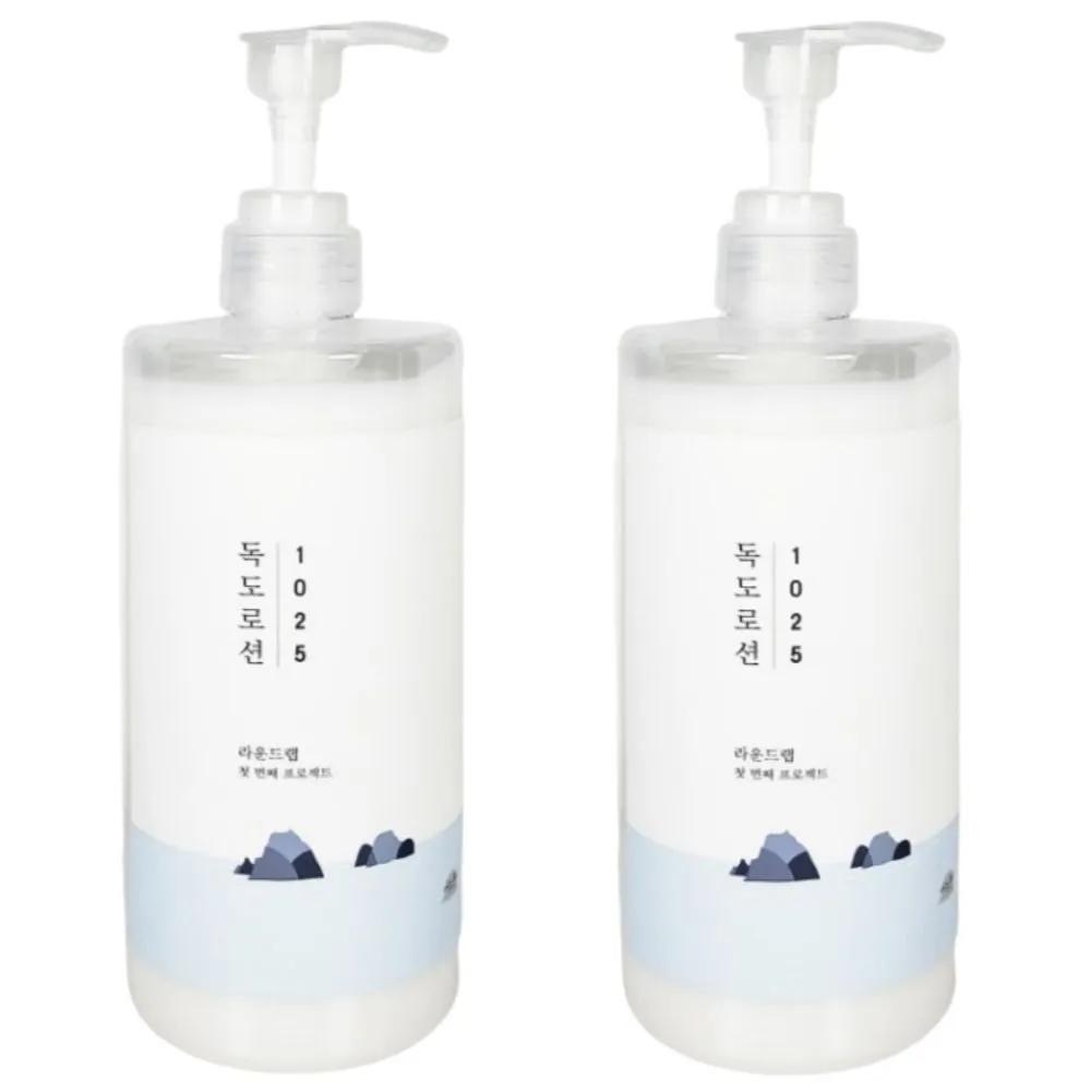 

1+1 ROUND LAB 1025 Dokdo Lotion 400ml (Large Size) Gentle Moisturizing Lotion for Hydrating Sensitive Skin