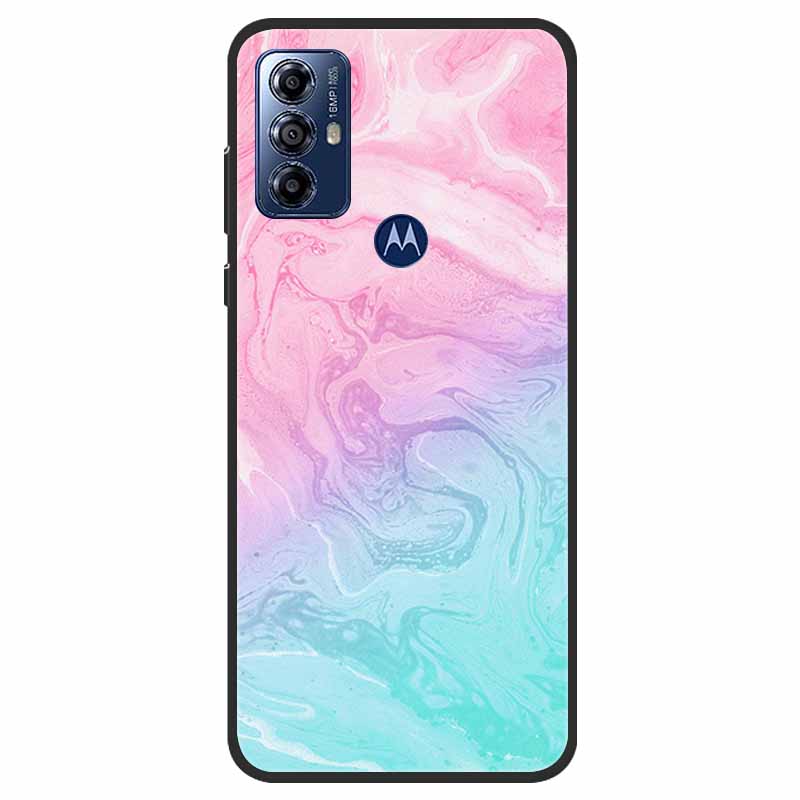 Für Motorola Moto G Play 2023 Hülle Weiche Silikon-Rückseite für Moto G Play 2023 Hülle GPlay 2023 Schwarze Handyhülle