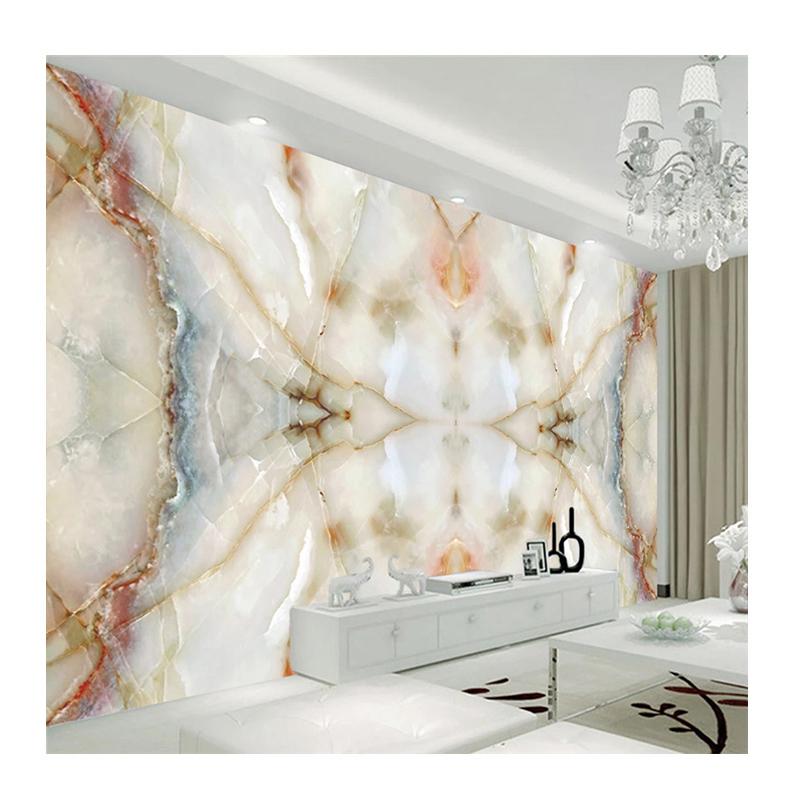 

Modern 3d Marble Wallpaper Texture Wall Murals Living Room Tv Sofa Jade Stone Material Murals Home Decor Wall Papers 200 cm(W) x 140 cm(H)