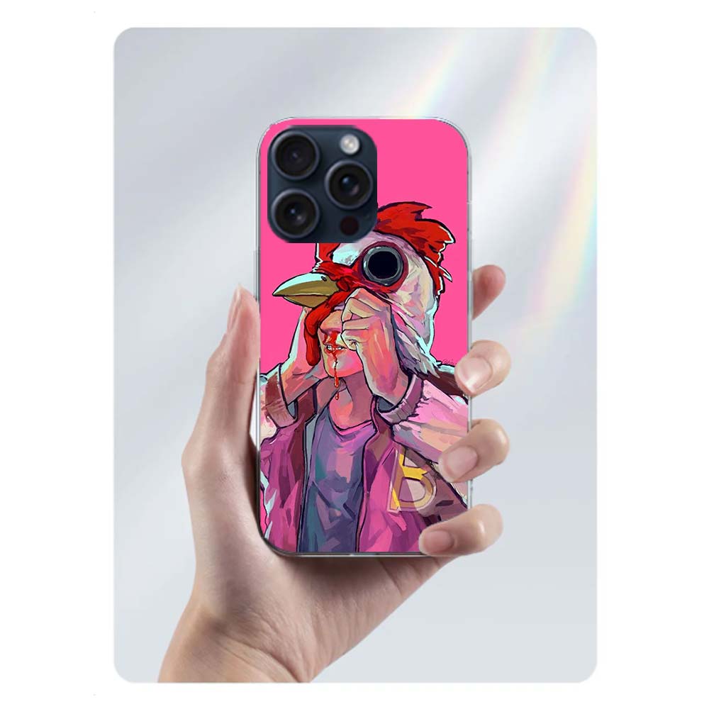 Game Hotline Miami Clear Phone Case For Iphone 17 Air 16 Pro Max 15 Pro 14 Plus 17E 16E 11 13 12 Mini Cover Cases Fundas Cell TP