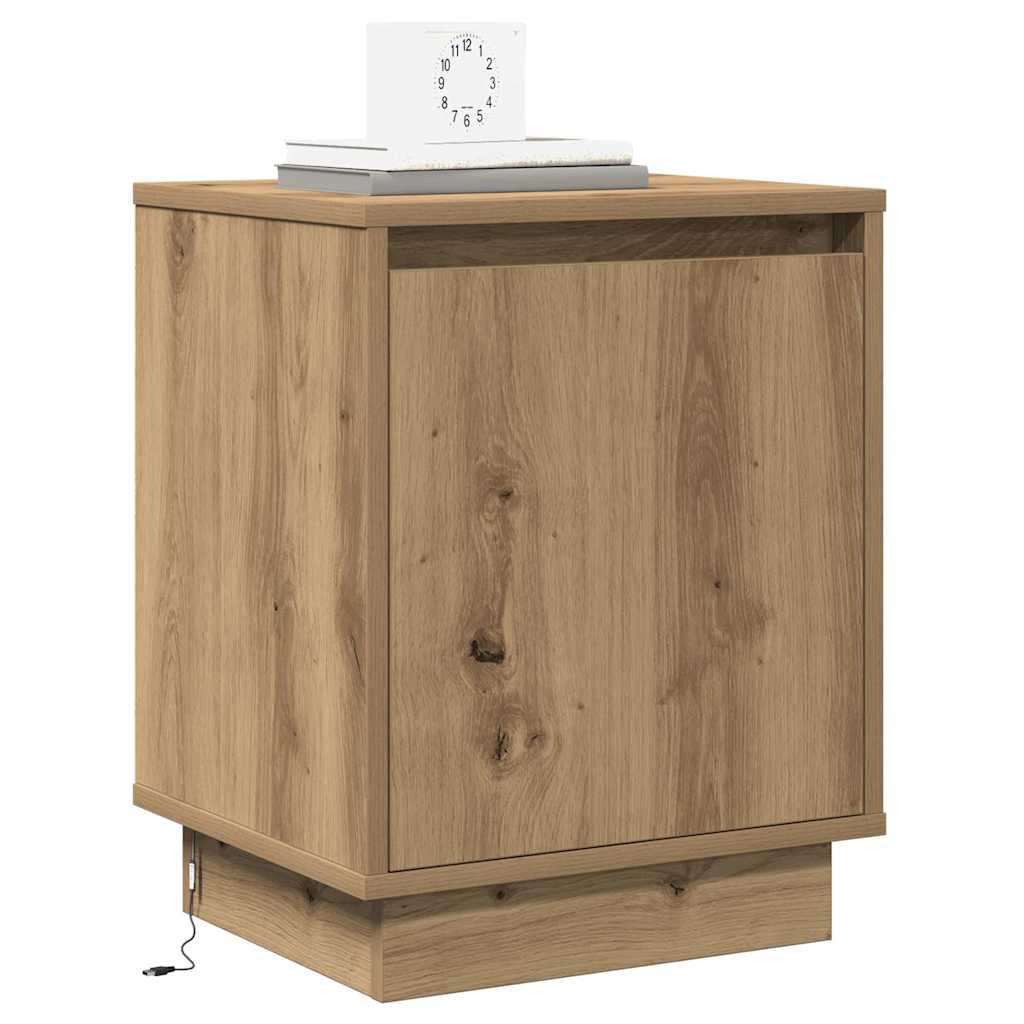 Nightstand Artisan Oak 39 x 34.5 x 50 cm Particleboard