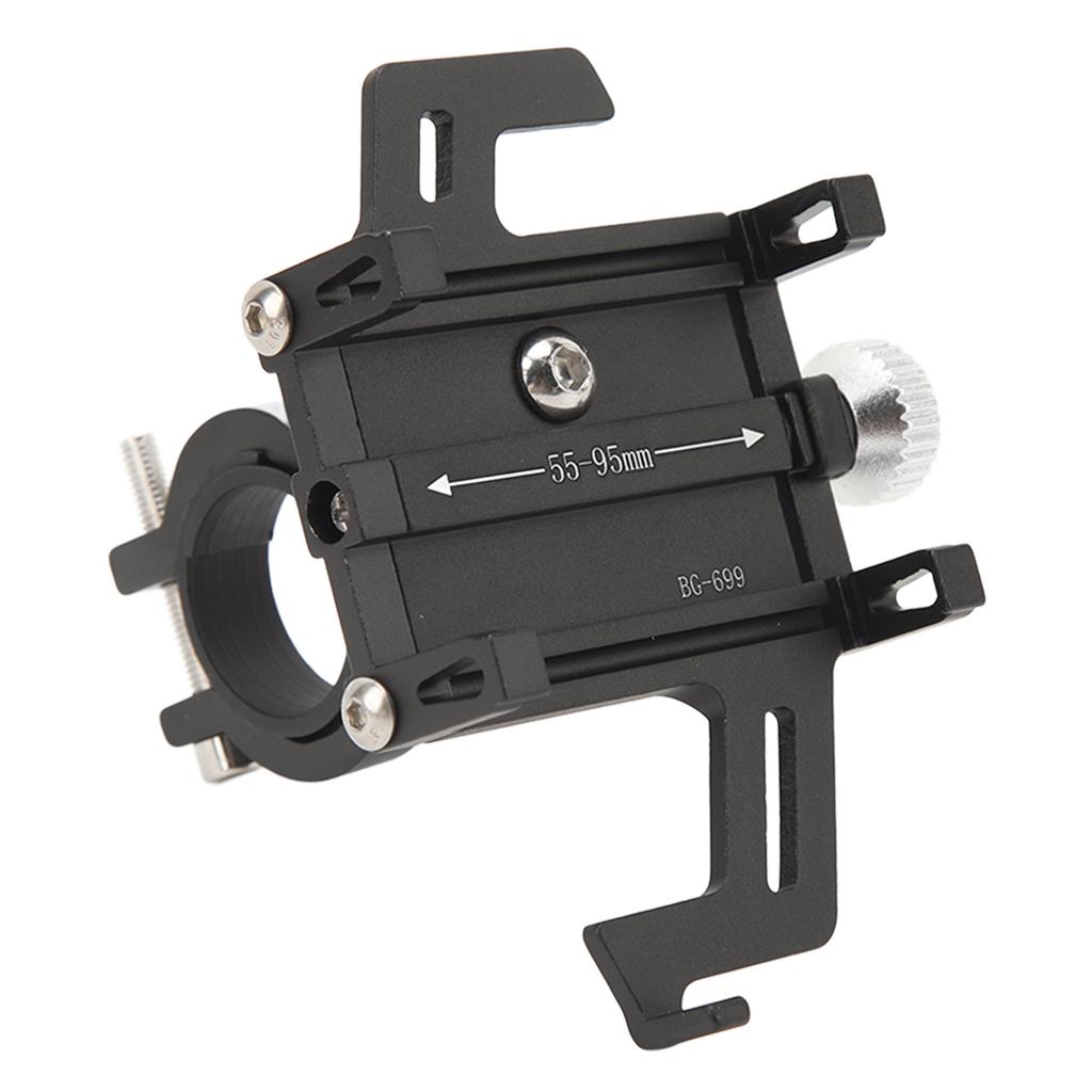 Uchwyt na telefon motocyklowy ze stopu aluminium, wodoodporny, odporny na wstrząsy, uchwyt na telefon rowerowy na smartfon