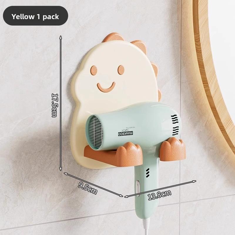 Cute Bathroom Home Creative Small Dinosaur Hair Dryer Holder