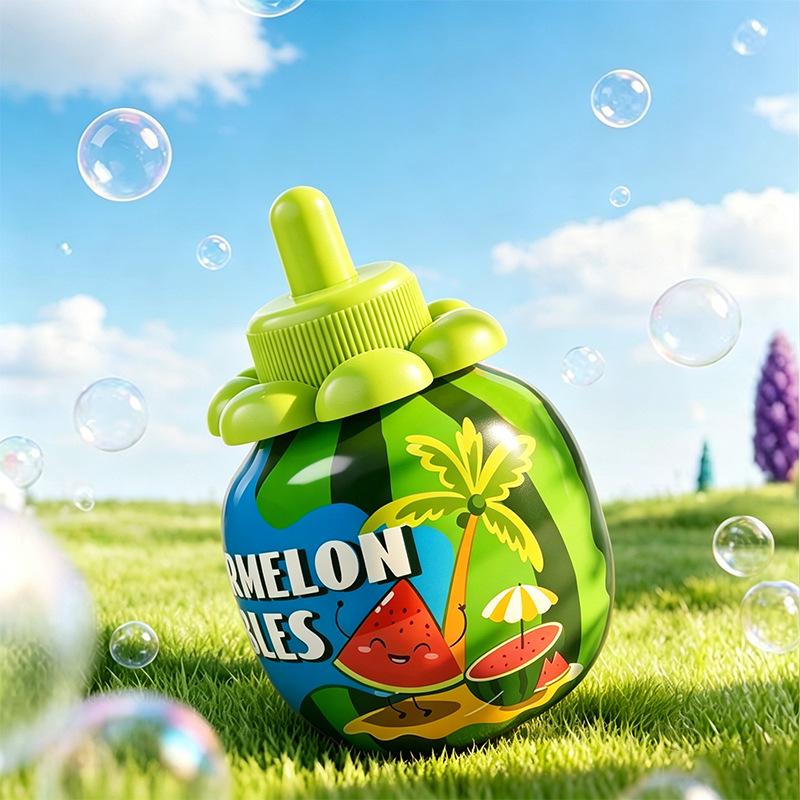 Children s No-Spill Fruit Bubble Cup Toy for Outdoor Play