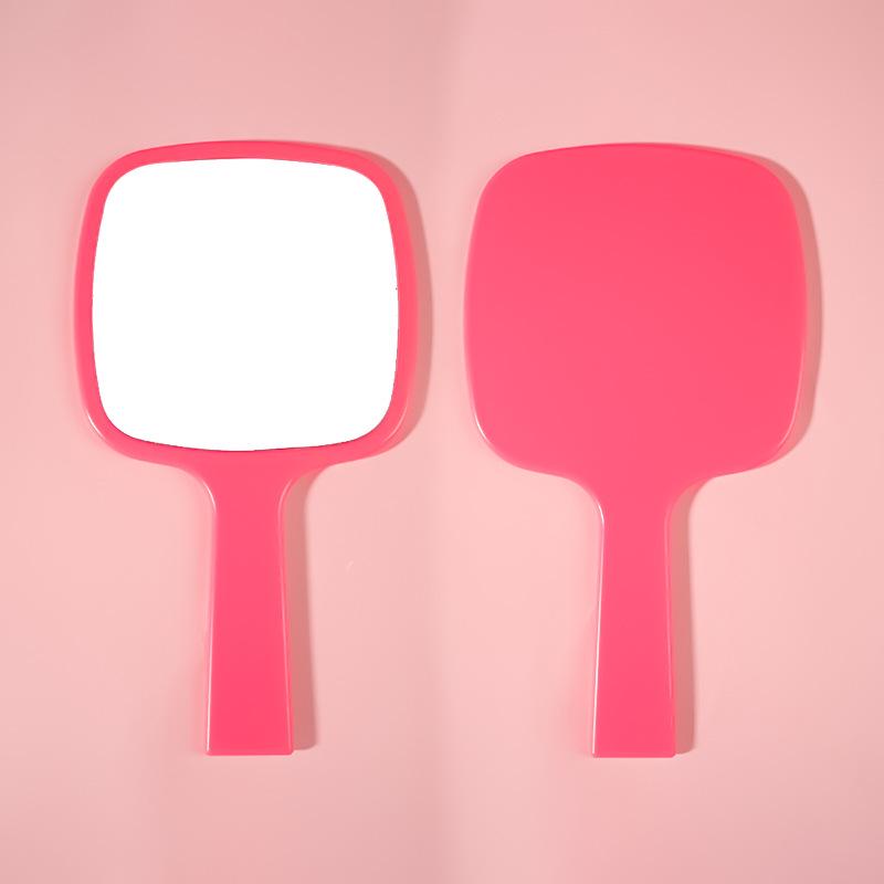 Kompakter HD Handspiegel für Duft und Make-up - Unregelmäßiges tragbares Design für Mädchen