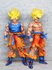 Dragon Ball Ys Junior 1 2 Super Saiyan Goku Gk Statue Model Anime Figure Battle Damage Edition Garage Kit Ornaments Boys Gifts