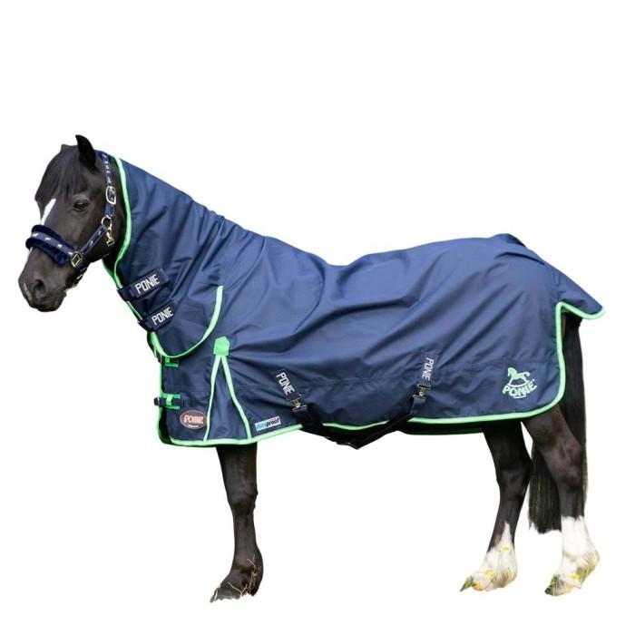 Gallop Ponie Combo Neck, Fixed Neck Duraproof Lightweight Horse Combo Turnout Rug