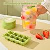 Creative IceCube Mold 8 Grids Food Grade Ice Maker Portable Cube Tray Reusable Water Cup Cocktail Ice Molds Kitchen Gadgets