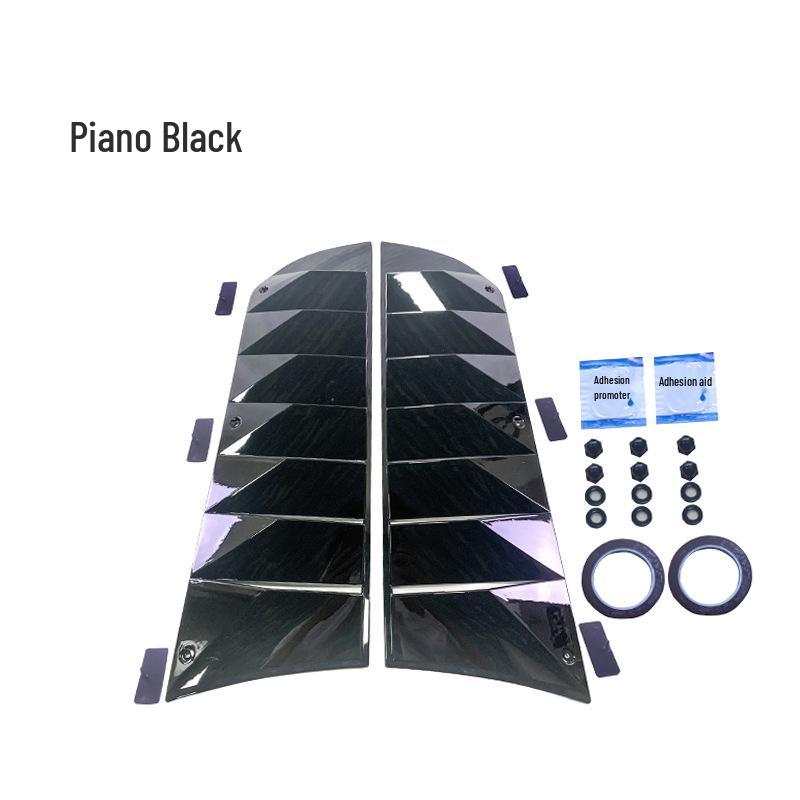 Rear Window Louvers Sunshade for 2015-2023 Ford Mustang