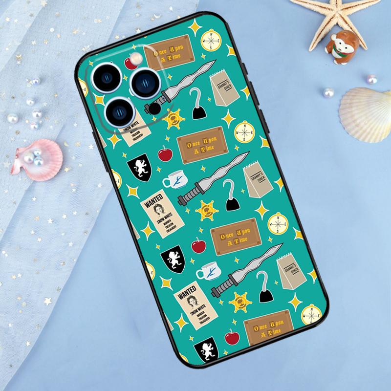 Once Upon A Time Phone Case For iPhone 15 16 Pro Max 13 11 12 14 Pro Max XR XS X 7 8 Plus 12 13 Mini Cover