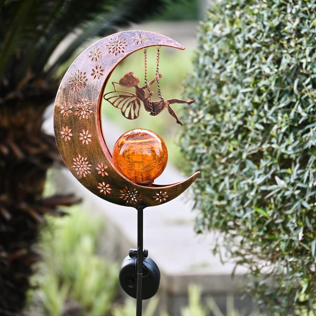 Valery Madelyn Solar Fairy Garden Halloween Outdoor Solar Gardening Garden Sensor Gift Light, 100cm, Light, Ornament, Decoration, Light, Ornament,