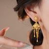 Luxurious Earrings Exquisite Earrings Bohemian Tassel Ethnic Earrings Fashion Party Jewelry Golden Earring Jewelry