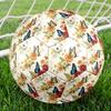 1pc Butterflies Flowers Size 5 Soccer Ball Professional Lightweight Durable Match Training Football Indoor &Outdoor Sports BallTraining Ball Y72