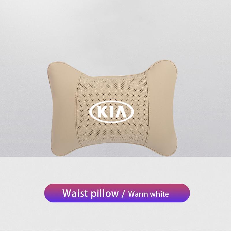 AAAGH1 KIA Car Headrest/Lumbar Support Car Neck Pillow Waist Cushion For KIA K9 Sportage Niro K5 Carnival EV6 EV9 EV3 K8 Stinger Forte