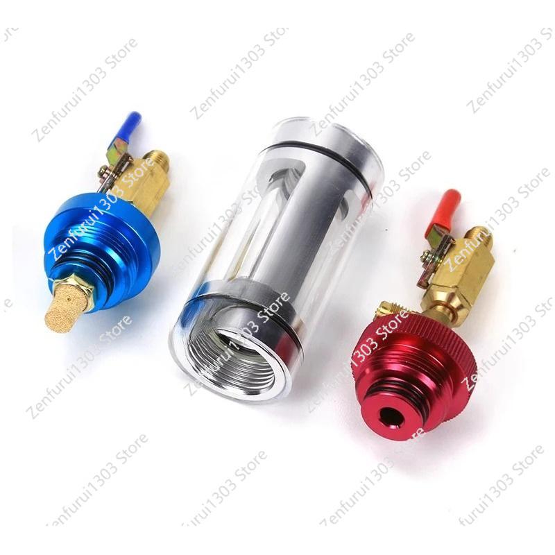 Auto Air Conditioner Refrigerant Filler Vacuum Type Water Tank Replacement Auto Repair Tool Assembly Parts