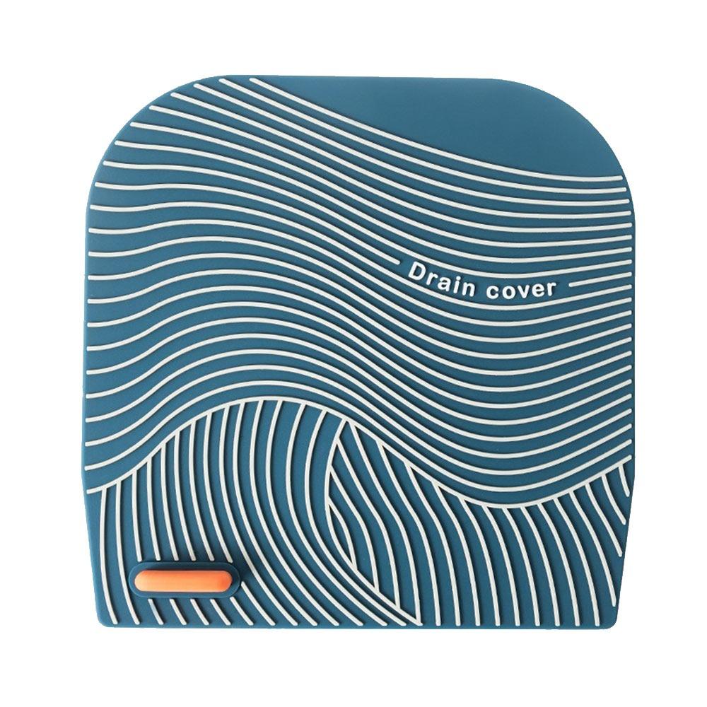 Soft Floor Drain Cover Insect-proof Sink Seal Mat Portable Sewer Pipe Cover Bathroom Accessories