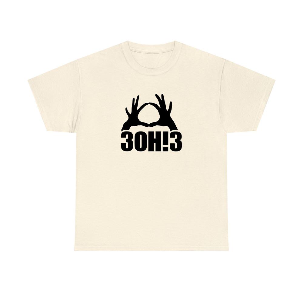 3OH!3 Band Natural Cotton Shirt Full size S-5XL DM970 Unisex T-Shirt