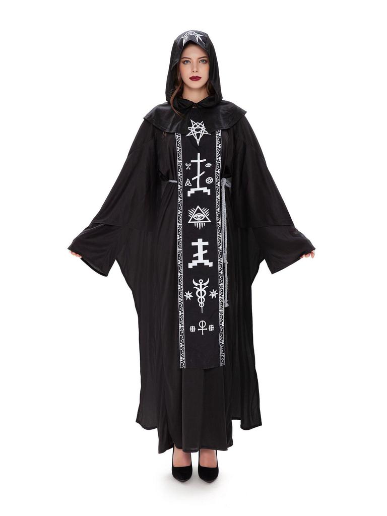 Halloweenský kostýmový set Čaroděj a upír pro dospělé