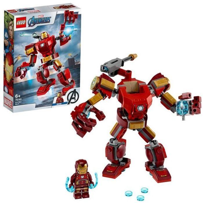 Jouet De Construction - LEGO® - Marvel Super Heroes 76140 - Robot d'Iron Man - 148 Pièces - 3 Ans Et Plus
