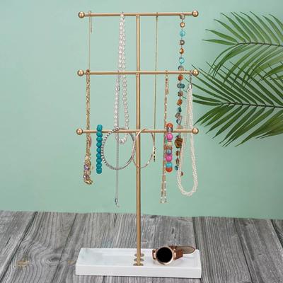 Bar Necklace Bracelet Jewelry Display Stand, for Earrings, Bracelet, Rings and Watches