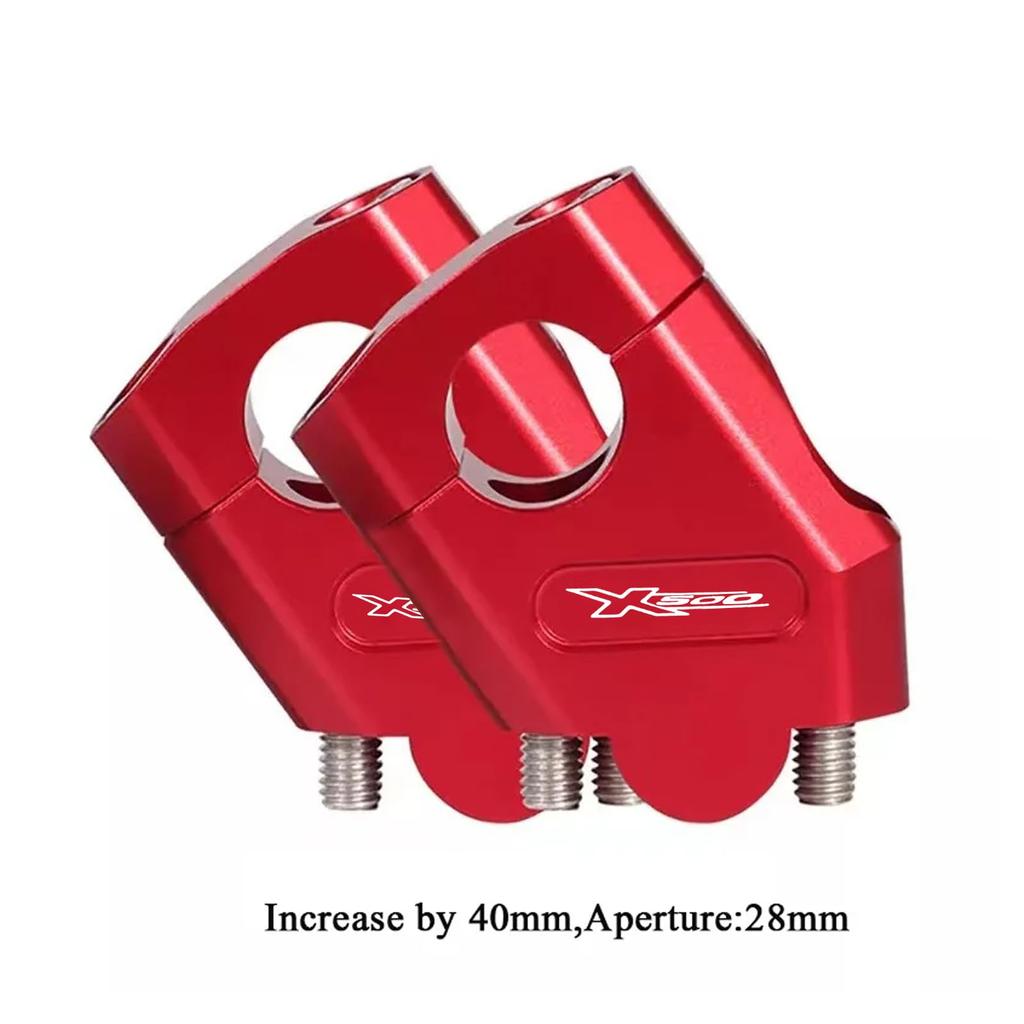 HUANGCJCJ FOR X500 x500 22mm 28mm 2023 2024 Motorcycle Handlebar Higher Handlebar Clamp Riser