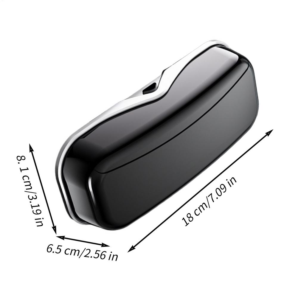 Sunglasses Visor Holder Car Eyeglass Holder Shockproof Protector Organizer Sleeve Box For Eyeglass Daily Outdoor Travel Beach