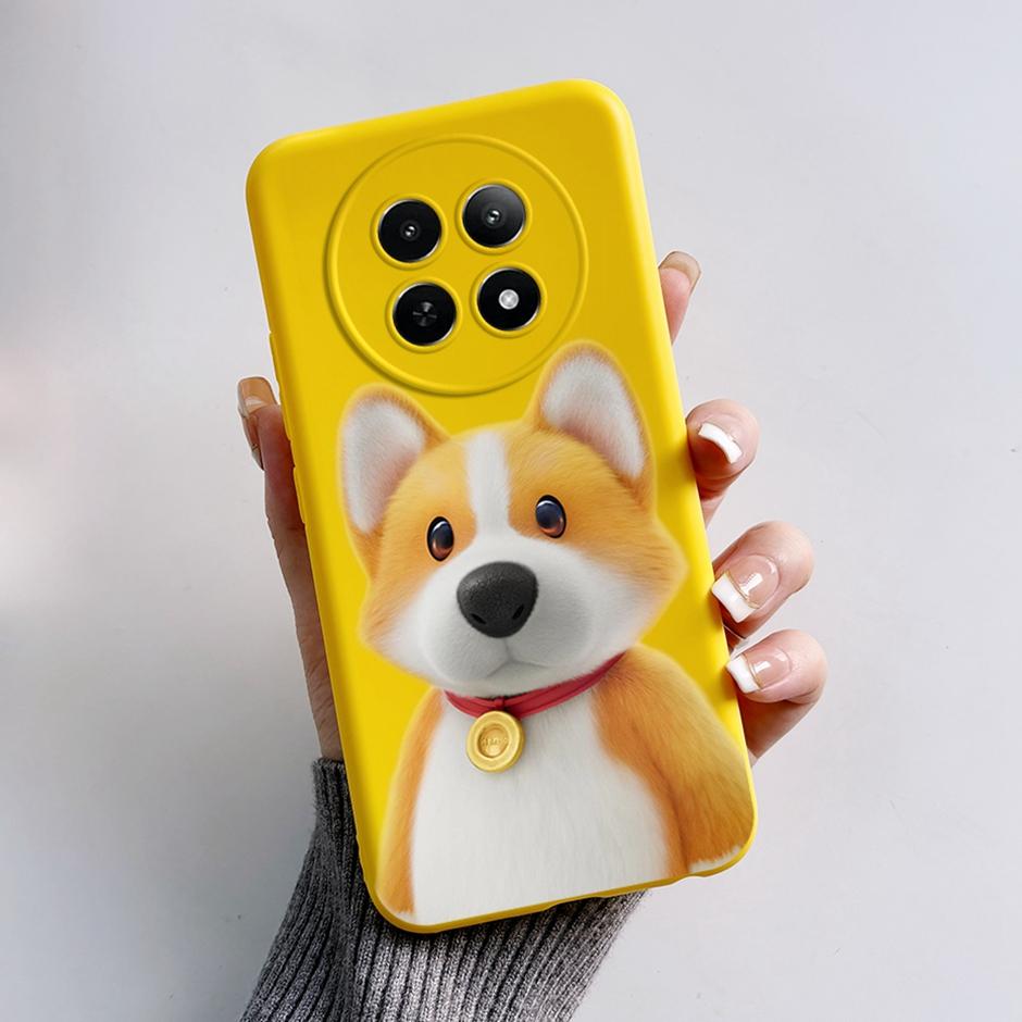 Coques Fundas Soft Silicone Shell For OPPO Realme 12 5G Protection Back Coques Mobile Phone Shell For Realme 12x 5G Back Cases