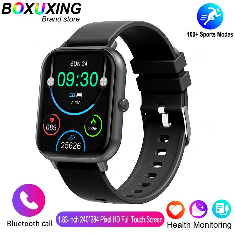 New Sports Smart Watch Men HD Bluetooth Call Fitness Tracker Heart Rate IP68 Waterproof Smart Watch Men Women IOS Android