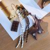 New Woven Rope Keychain Bag Decoration Hanging Keychain Tassel Phone Case Bag Charms Y2k Bag Pendant