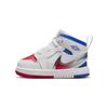 Air 1 Mid RM EasyOn TD Bianco Azzurro Racer Rosso Scarpe da Ginnastica per Bambini Rosso Sirena FQ1283-100
