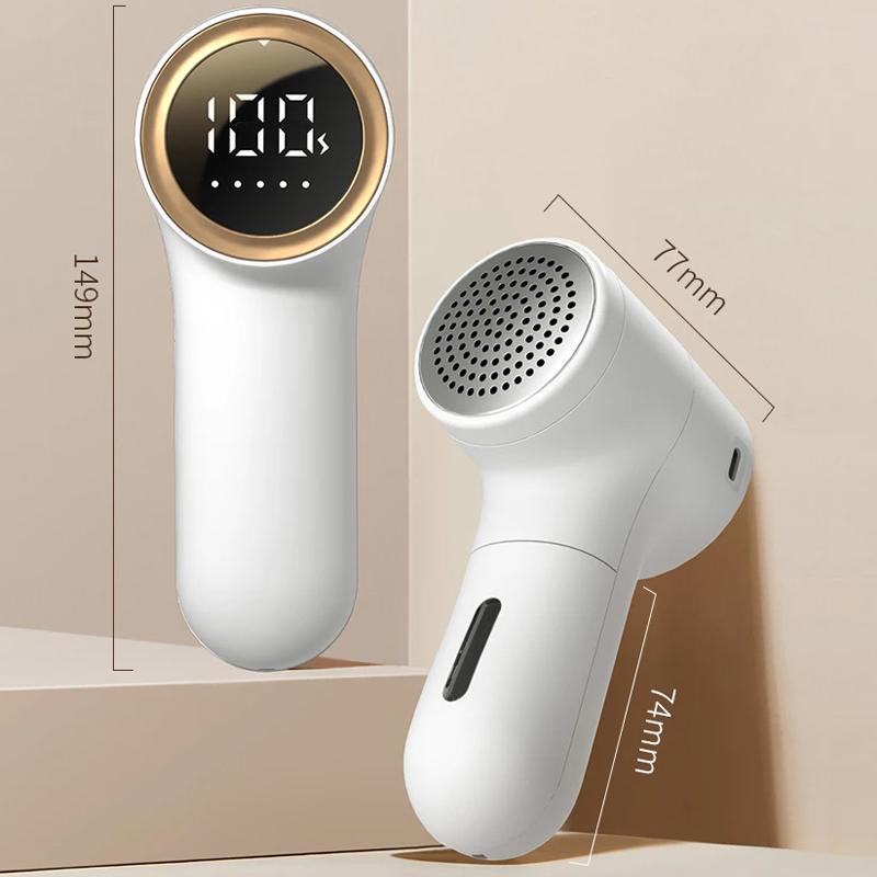 Rechargeable Fur Ball Trimmer Professional Household Clothes Shaver Fabric Lint Remover Fuzz Electric Fluff Portable Brush Blade