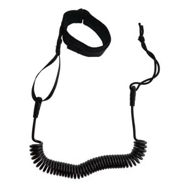 10FT Coiled Surfboard Leash Surfing Stand Up Paddle Board Surf Paddle Board SUP Cord Leash