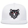 Women Tiger Embroidery Hip-Hop Hats Spring Autumn Adjustable Casual Snapback Baseball Caps Outdoor Use Sunscreen Hat For Men And