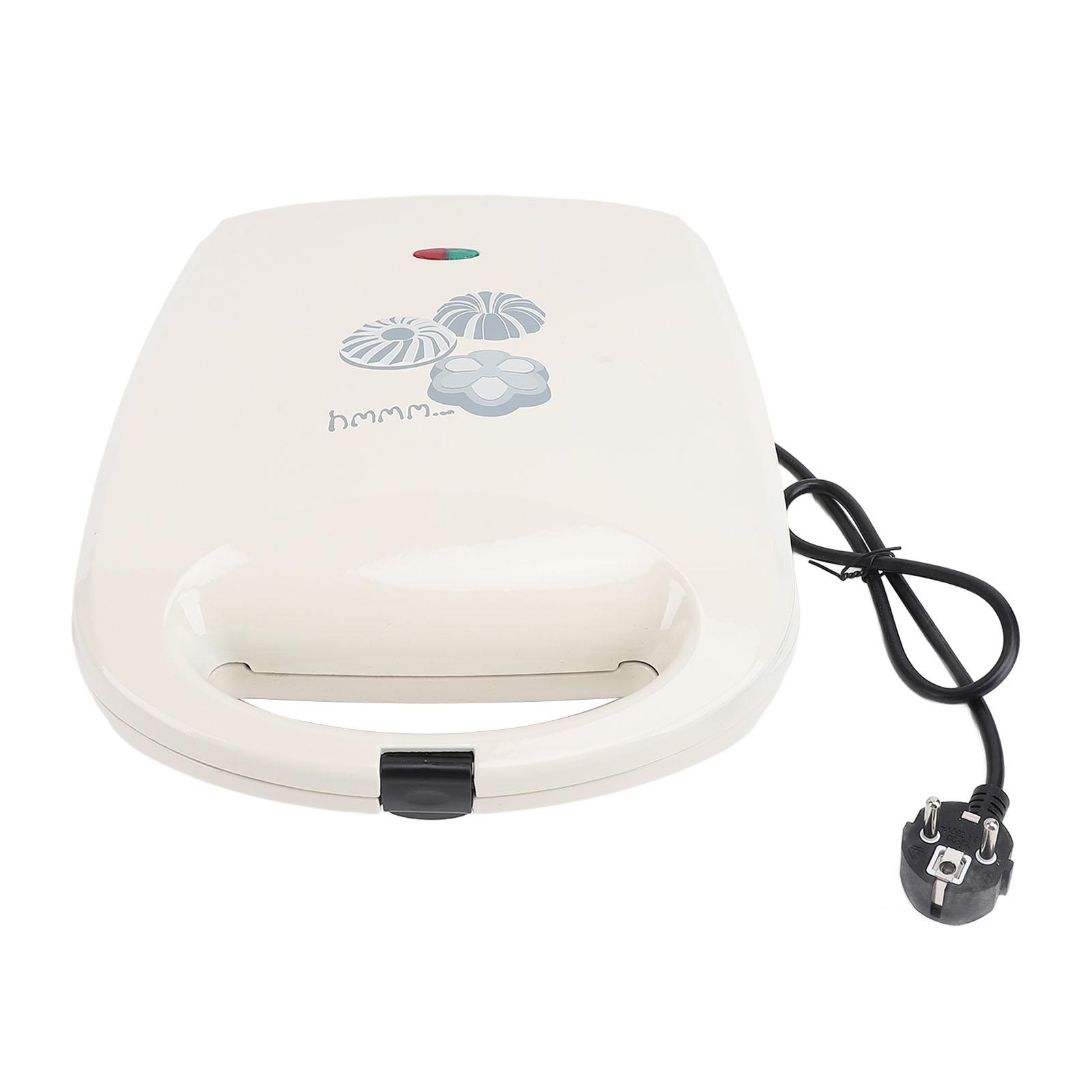 

Печенье для выпечки 8 отверстий Multi Shapes Antiprigar 1000W Двусторонний подогрев Завтрак Машина для приготовления блинов EU Plug 220V